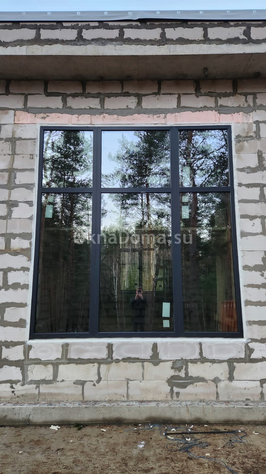 Остекление загородного дома п. Вьюн