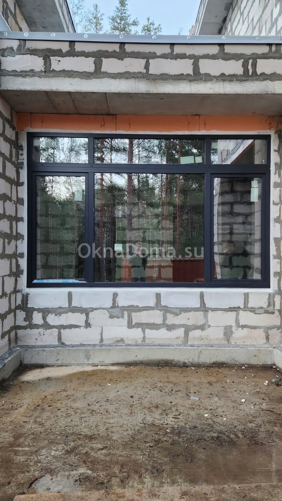 Остекление загородного дома п. Вьюн